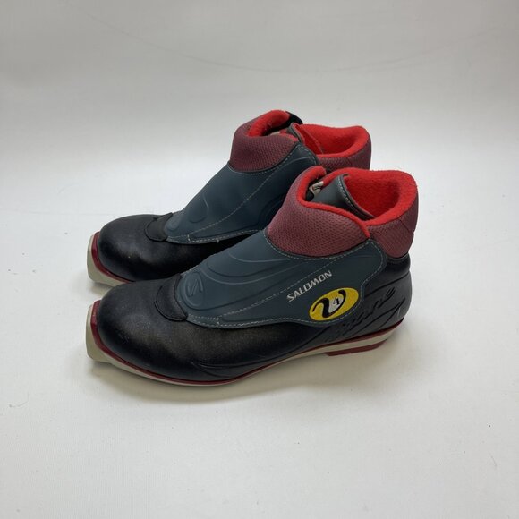 Salomon Vitane 4 Nordic XC Cross Country Ski Boots EU 41 SNS Profil Red / Black - Picture 4 of 14